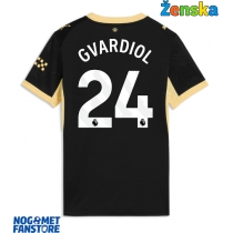 Manchester City Josko Gvardiol #24 Gostujuci Dres za Ženska 2026-27 Kratak Rukav